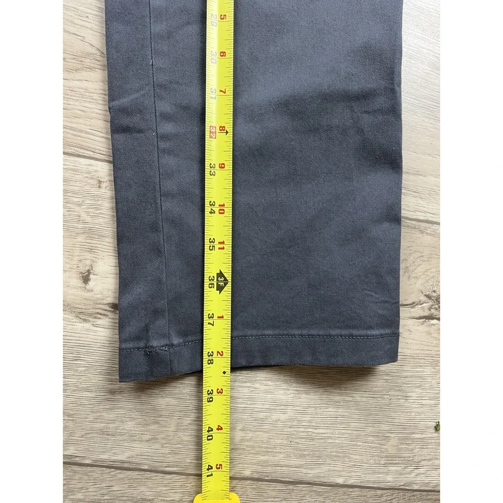 Banana Republic Men's 34X30 Dark Grey Mason Chino Pants